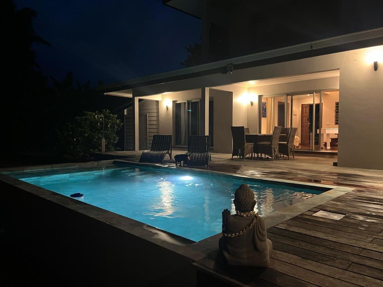 Moorea Temae Villa Walking Dist Beach And Golf Екстериор снимка