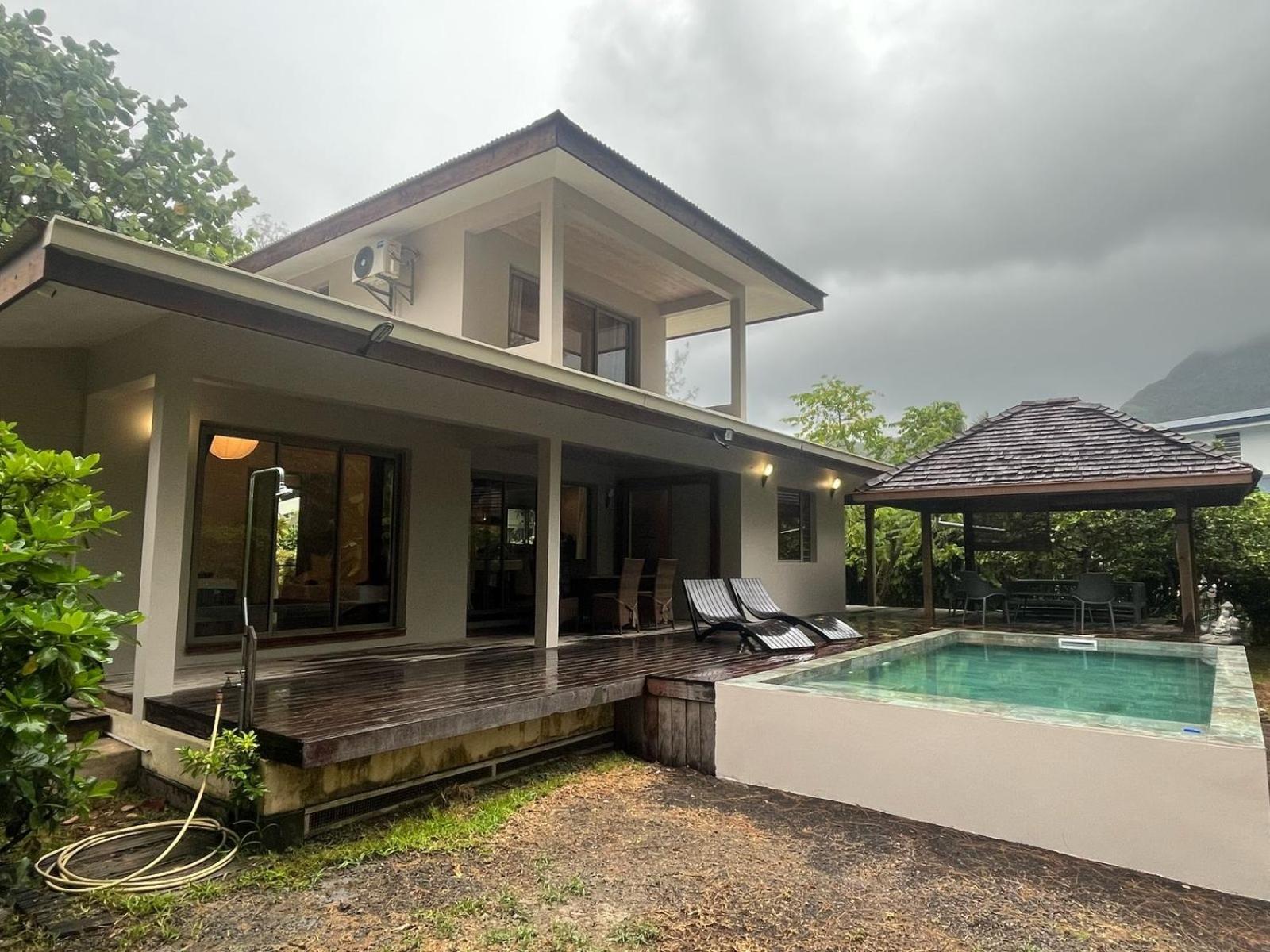 Moorea Temae Villa Walking Dist Beach And Golf Екстериор снимка