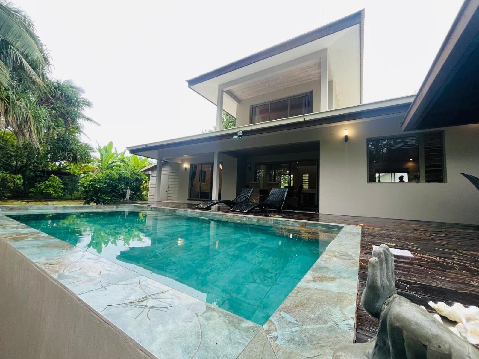 Moorea Temae Villa Walking Dist Beach And Golf Екстериор снимка